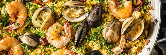 Smoked Seafood Paella Recipe