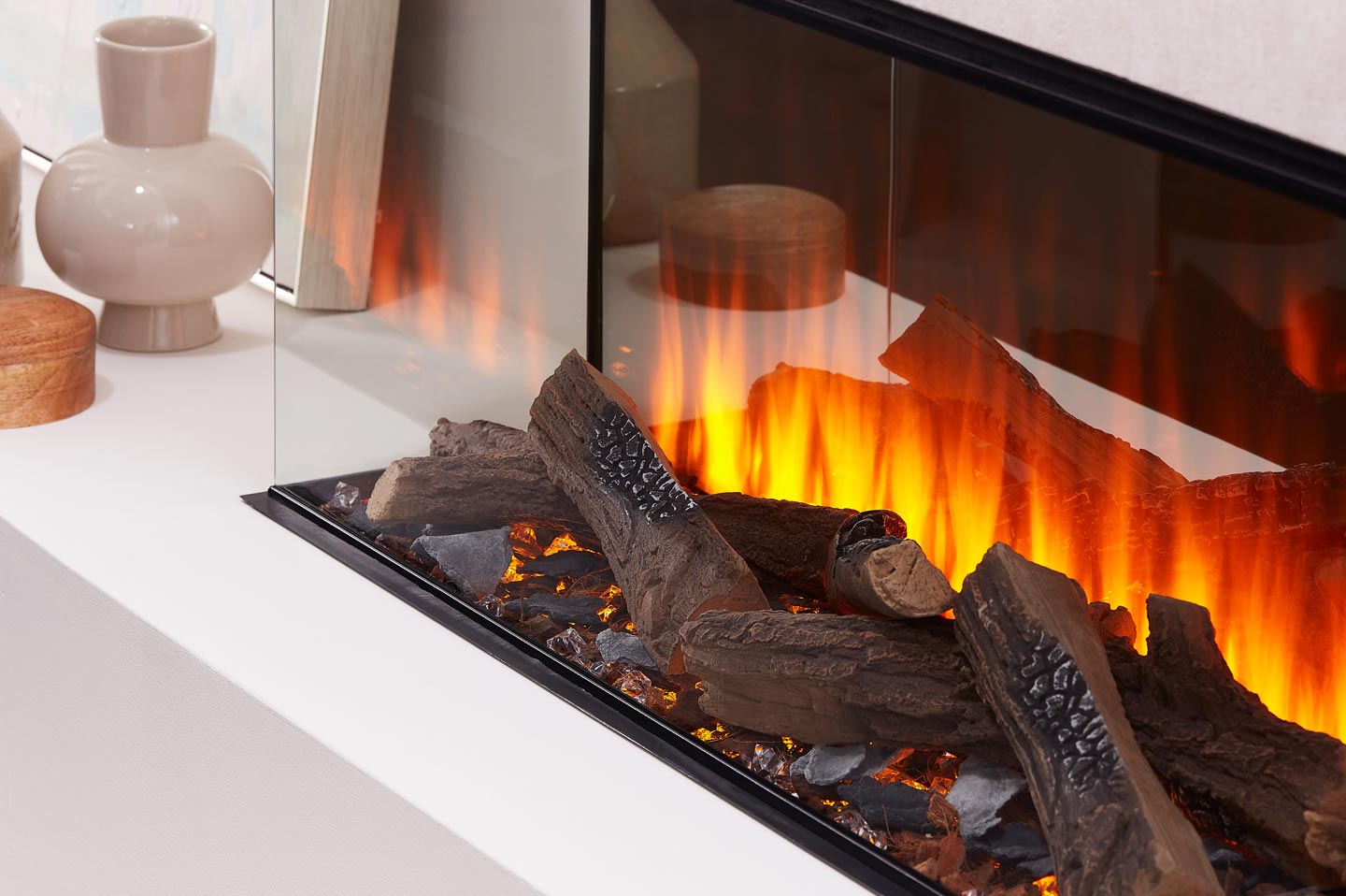 British Fires New Forest 48" Electric Fireplace