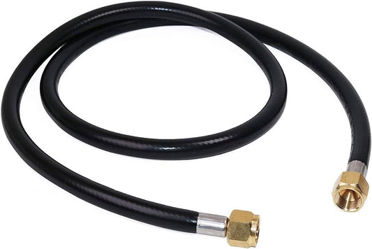 24 Inch 3/8"  ID swivel flare hose - CSA Approved