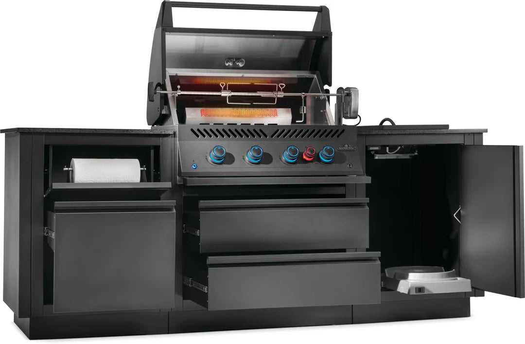 Napoleon Matte Black Oasis Island