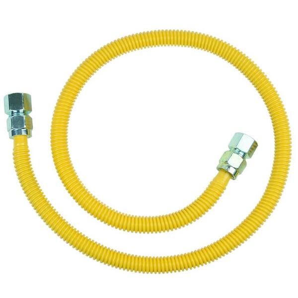 Barbecues Galore Barbecue Parts > Hoses & Fittings > Hoses 48 Inches 1/2" NG/LP FEMALE FLARE THREAD TO FEMALE FLARE THREAD APPLIANCE HOSES - CSA APPROVED