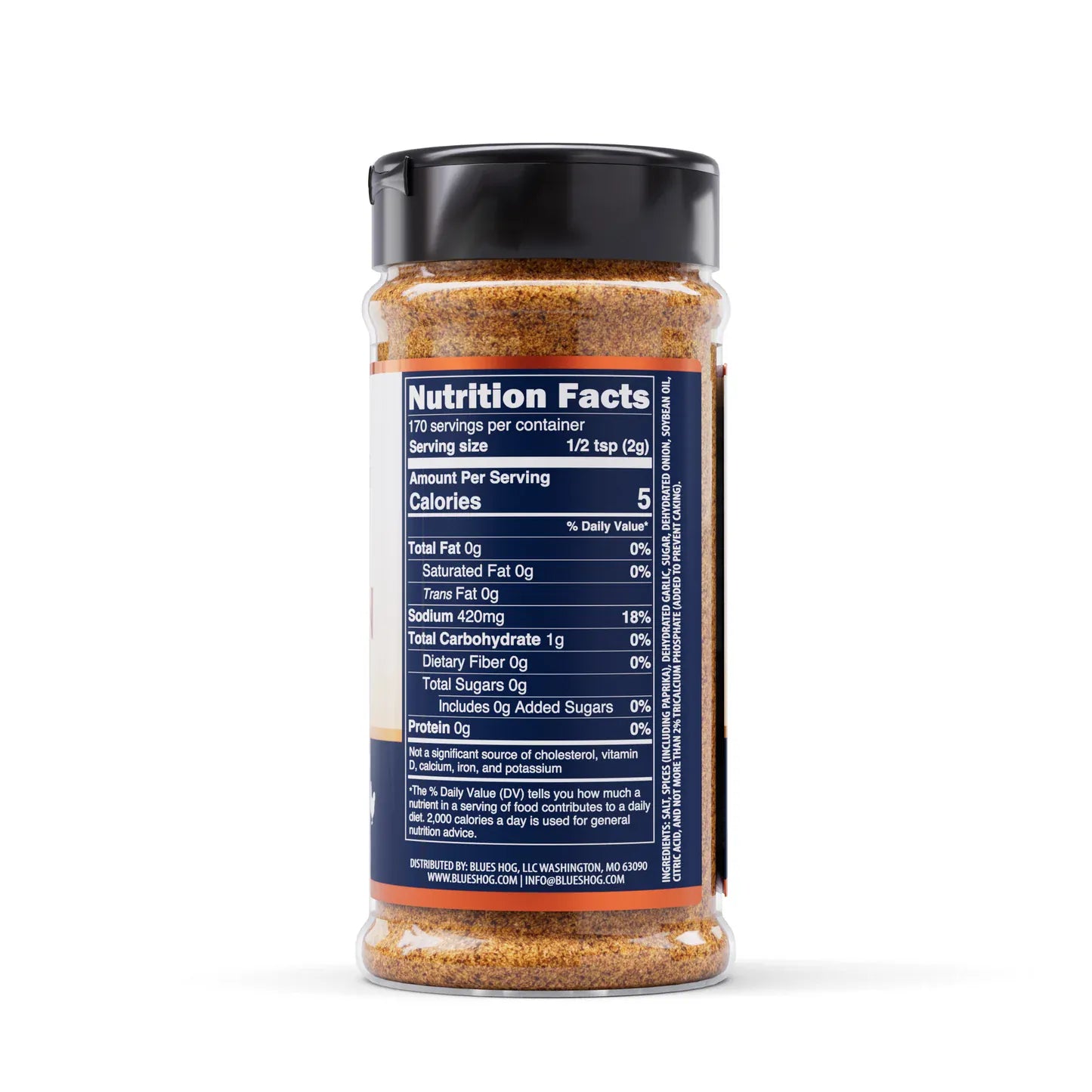 Blues Hog Barbecue Accessories > Food Prep > Sauces & Spices Blues Hog - Rub - Cajun Bayou 12oz