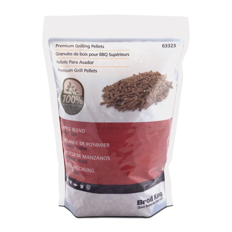 Broil King Wood & Charcoal > Smoke Pellets Broil King Pellets - Apple Blend - 3lb Bag
