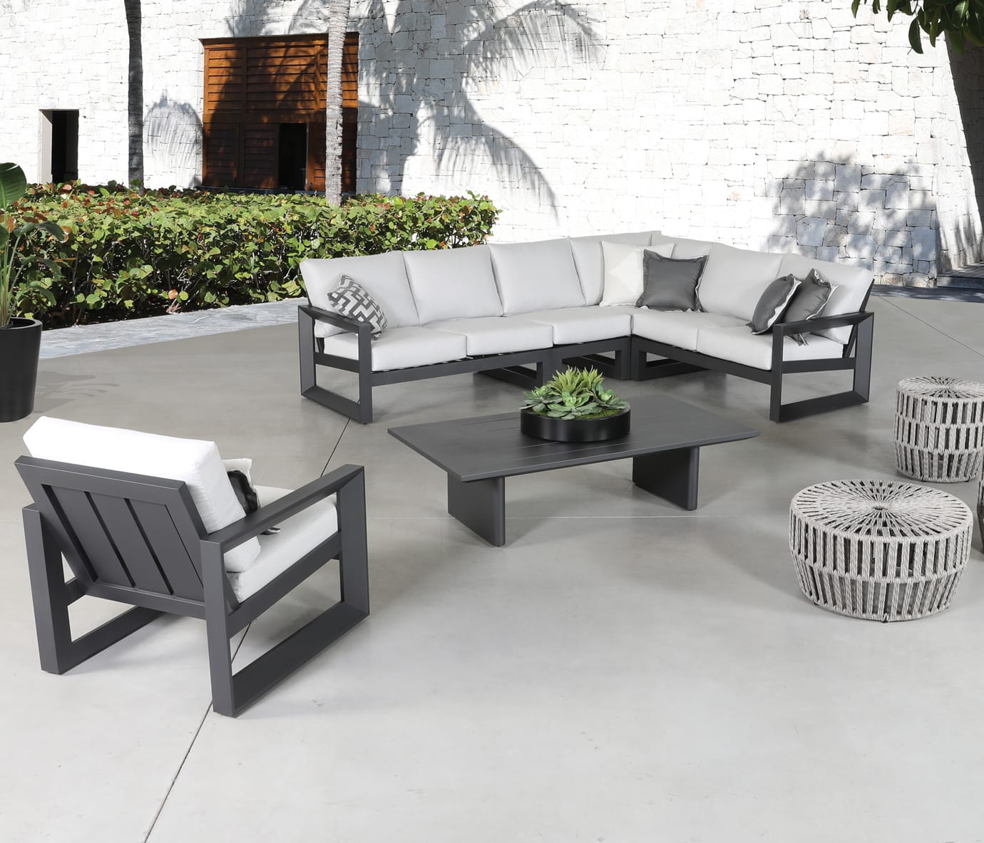 Cabana Coast Outdoor Living > Patio Furniture > Deep Seating Cabana Coast Muse Club Chair