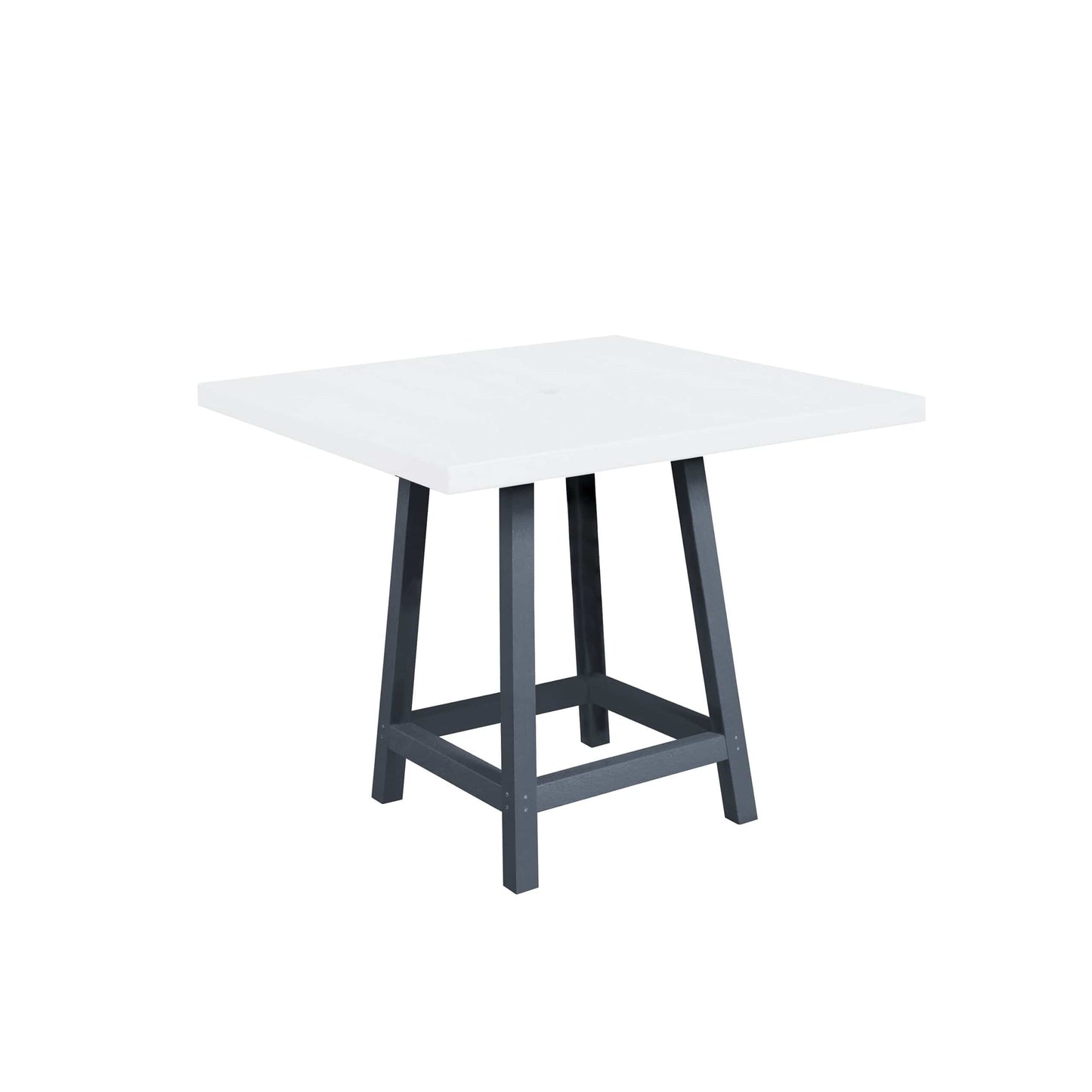 CRP Outdoor Living > Patio Furniture > Dining Slate Grey C.R. Plastic Products 40" Premium Pub Table Legs