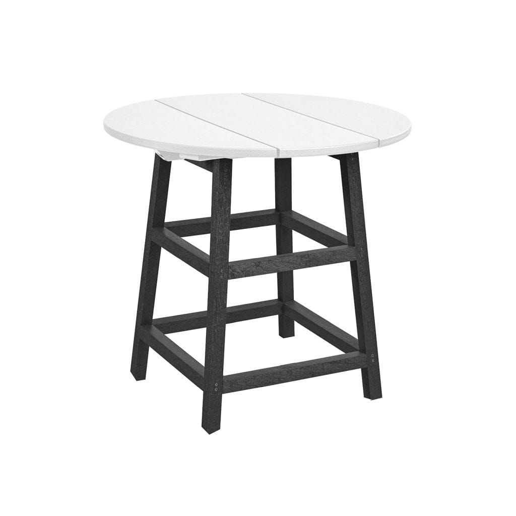 CRP Outdoor Living > Patio Furniture > Dining Slate Grey C.R. Plastic Products Dining table legs