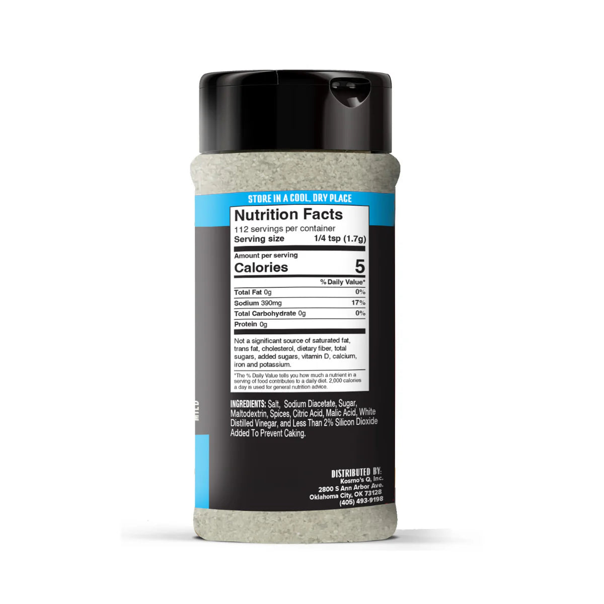 KOSMO'S Q Wing Dust - Salt & Vinegar