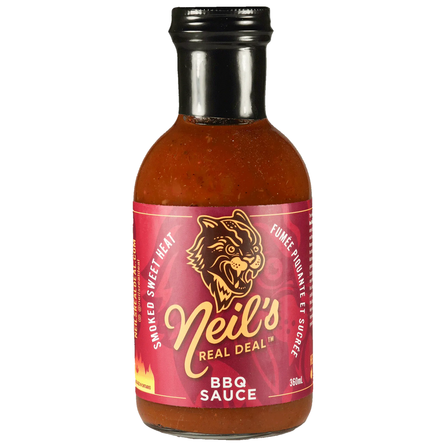 Neil's Real Deal Barbecue Accessories > Food Prep > Sauces & Spices Neil's Real Deal - Smoked Sweet Heat BBQ Sauce