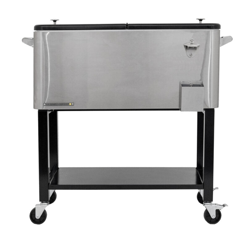 Stainless steel patio store cooler