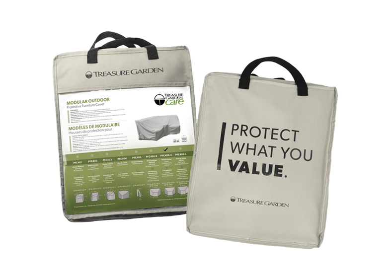 Treasure Garden Outdoor Living > Patio Accessories > Protective Covers Treasure Garden Sectional Cover - Armless Piece