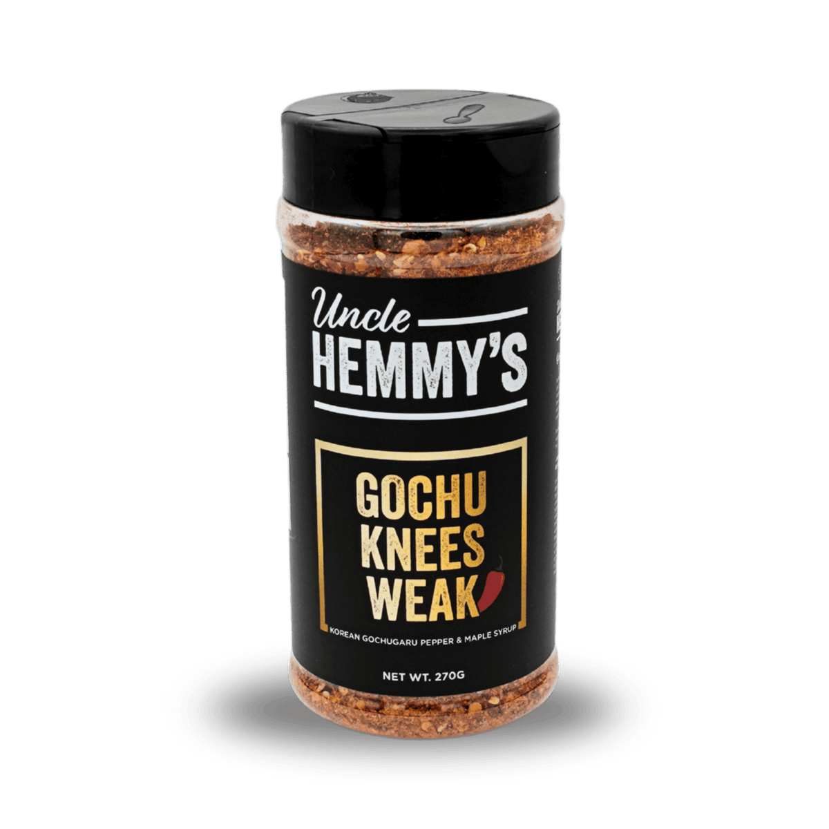 Uncle Hemmy Edibles > Seasoning > Rubs Uncle Hemmy's Gochu Knees Weak BBQ Rub