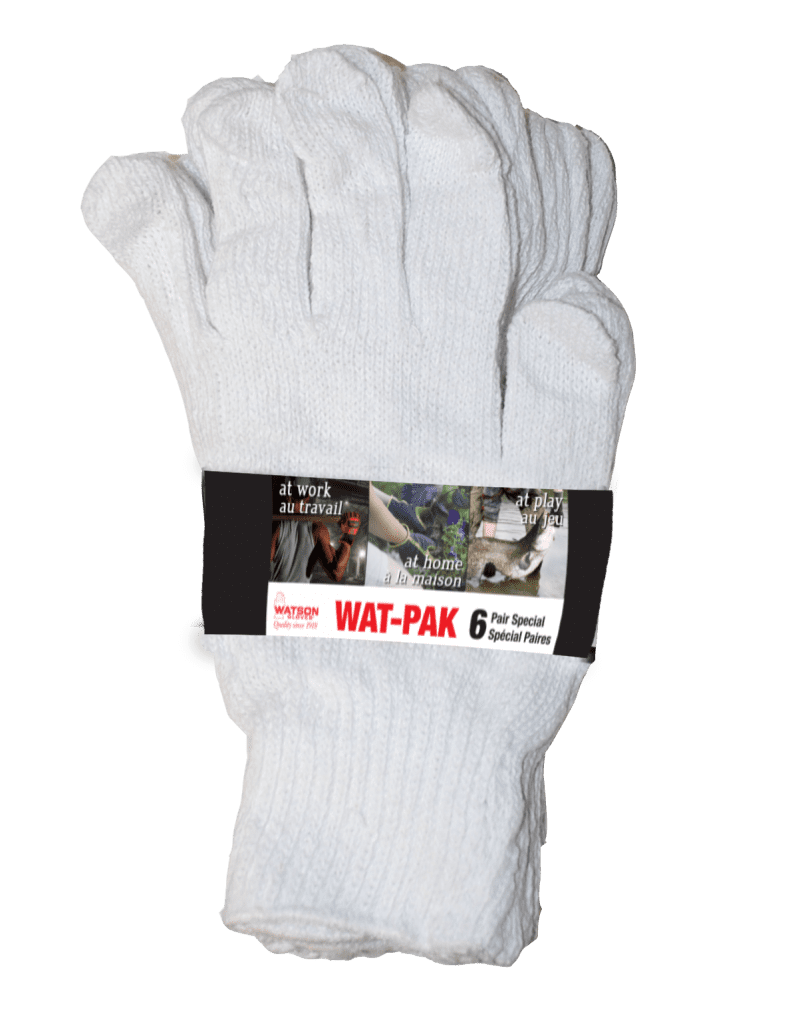Watson Gloves Barbecue Accessories > Food Preparation > Gloves and Mitts Watson Gloves White Knight Cotton Glove Liners (6 pairs)