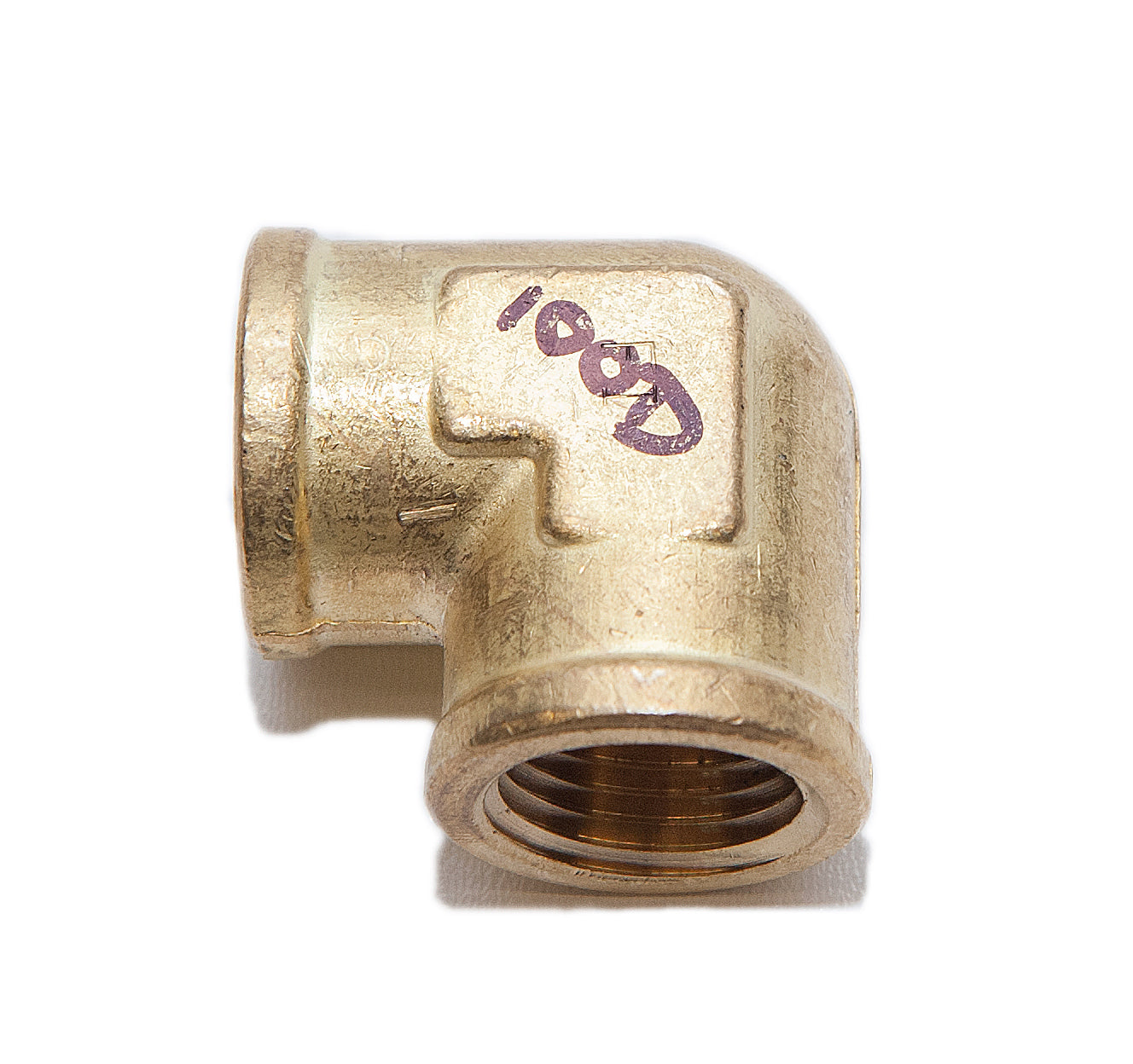 Brass Fitting - 103D 1/2 Female to 1/2 Female Pipe Thread