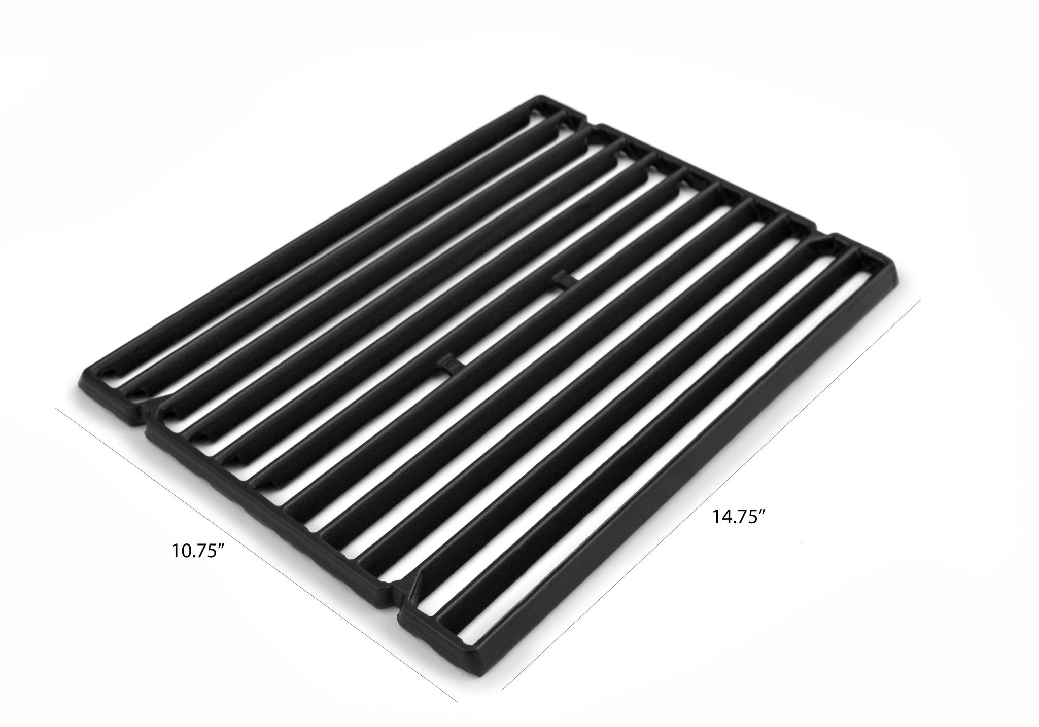 Cooking grill outlet grate