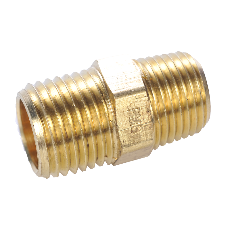 Brass Fitting - HMPHMP 1/2" Male to 1/2" Male Pipe Thread