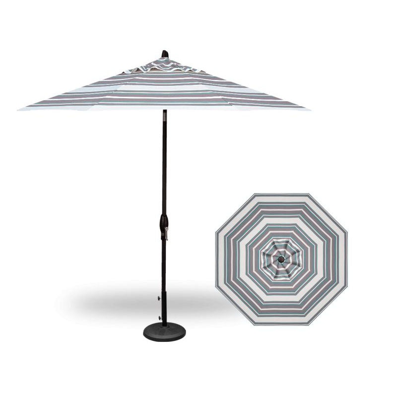 Treasure Garden UM8109 Auto Tilt Market Umbrella - Vancouver Coast (48913) - 9 FT