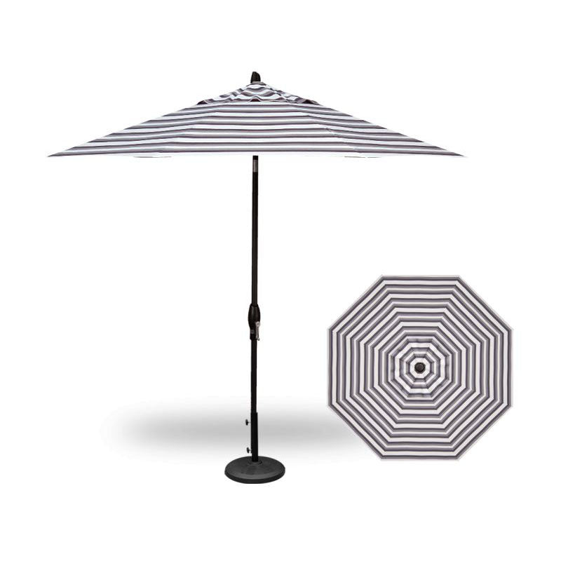 Treasure Garden UM8109 Auto Tilt Market Umbrella - Richmond Stone (48919) - 9 FT