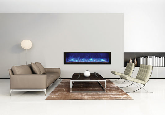 Amantii Panorama Series BI60-SLIM Electric Fireplace