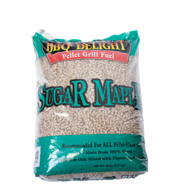 BBQr's Delight Wood Pellets Sugar Maple - 20 lb