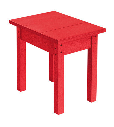 CRP Small Rectangular Table - Red