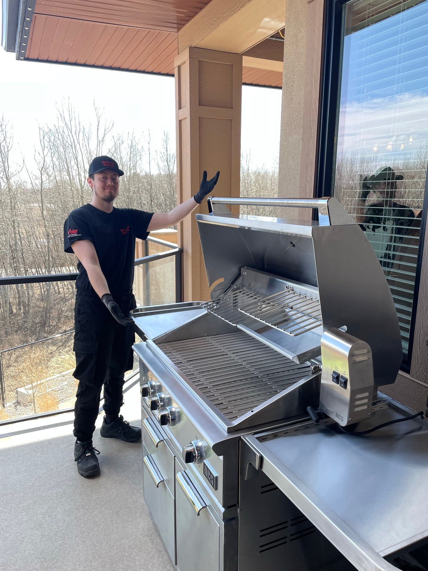 DCS 36" Series 9 Grill with Rotisserie and Charcoal