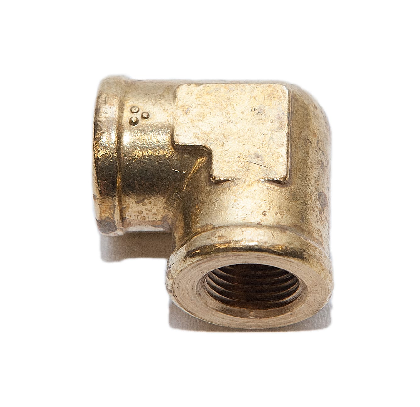 Barbecues Galore Barbecue Parts > Hoses & Fittings > Fittings Brass Fitting - 100DC 1/2" Female to 3/8" Female Pipe Thread Elbow