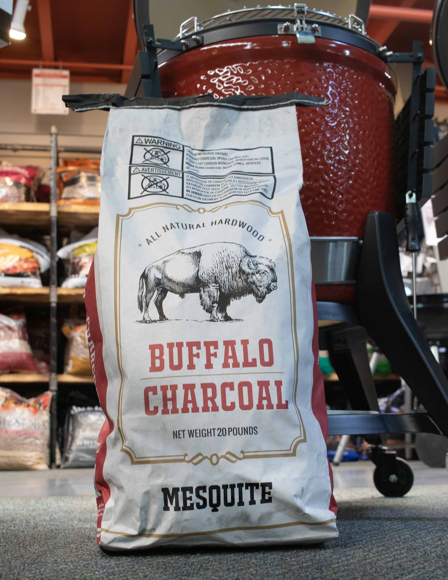 Buffalo Charcoal Wood & Charcoal > Charcoal > Lump Charcoal Buffalo Lump Charcoal - Mesquite