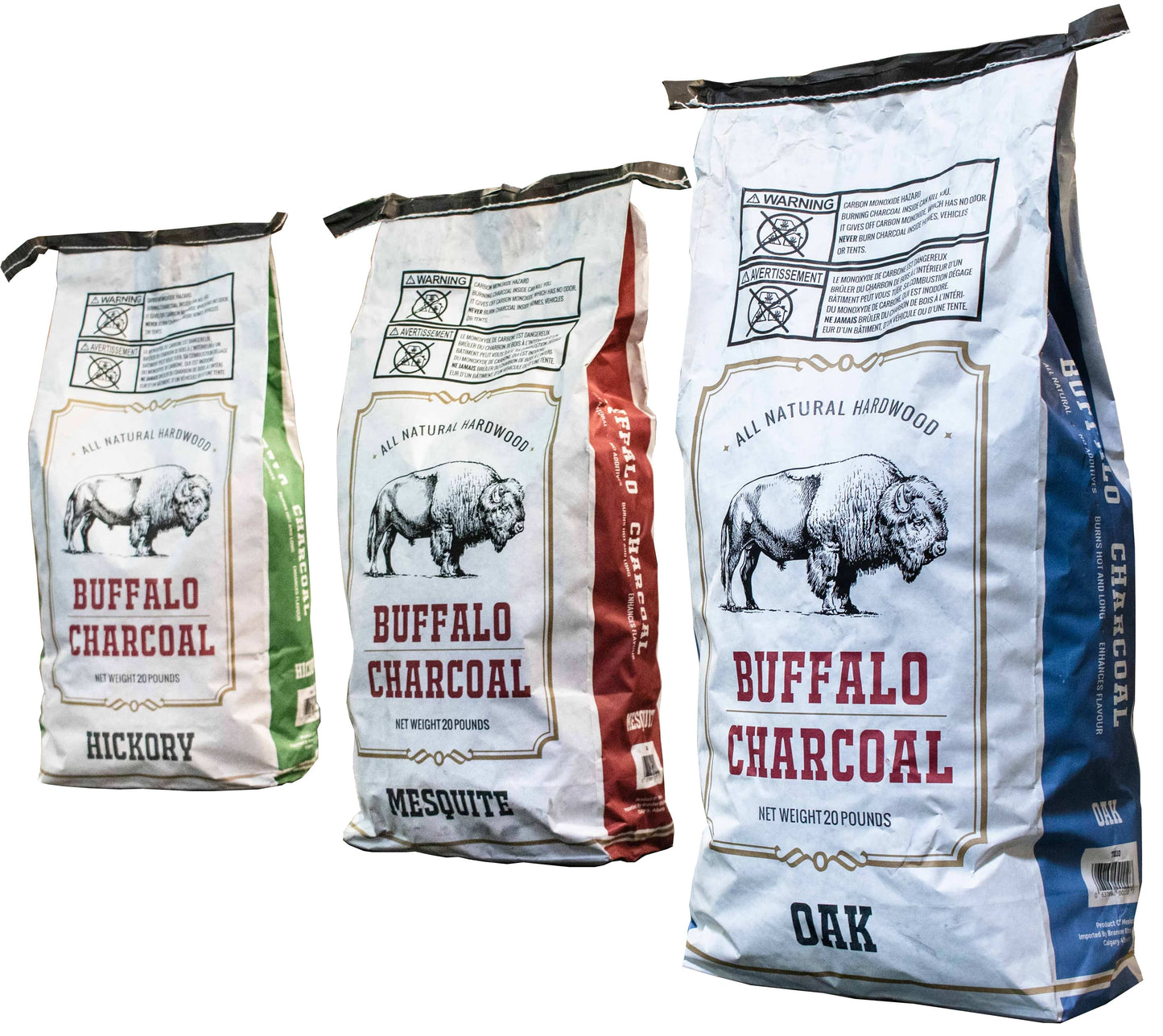 Buffalo Charcoal Wood & Charcoal > Charcoal > Lump Charcoal Buffalo Lump Charcoal - Oak