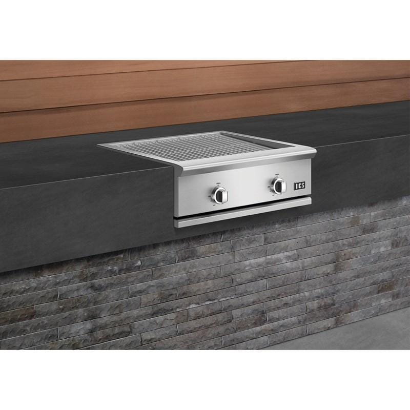 DCS Outdoor Cooking > Outdoor Kitchens > Built In > Accessory Components DCS BE130AGN Series 9 Natural Gas Built-In Side Burner