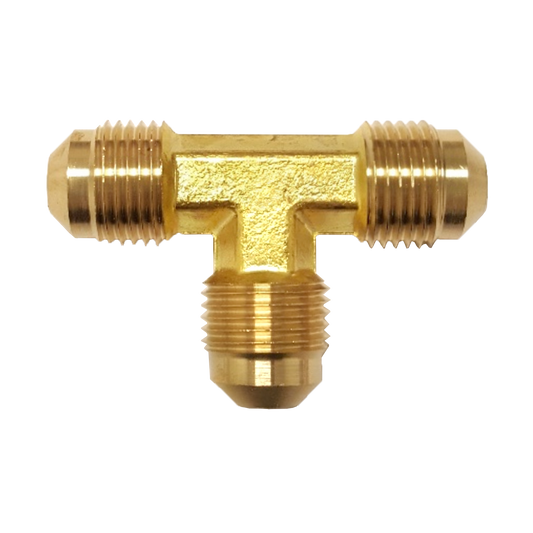 Brass Fitting - 446 3/8" Male Flare Union Tee