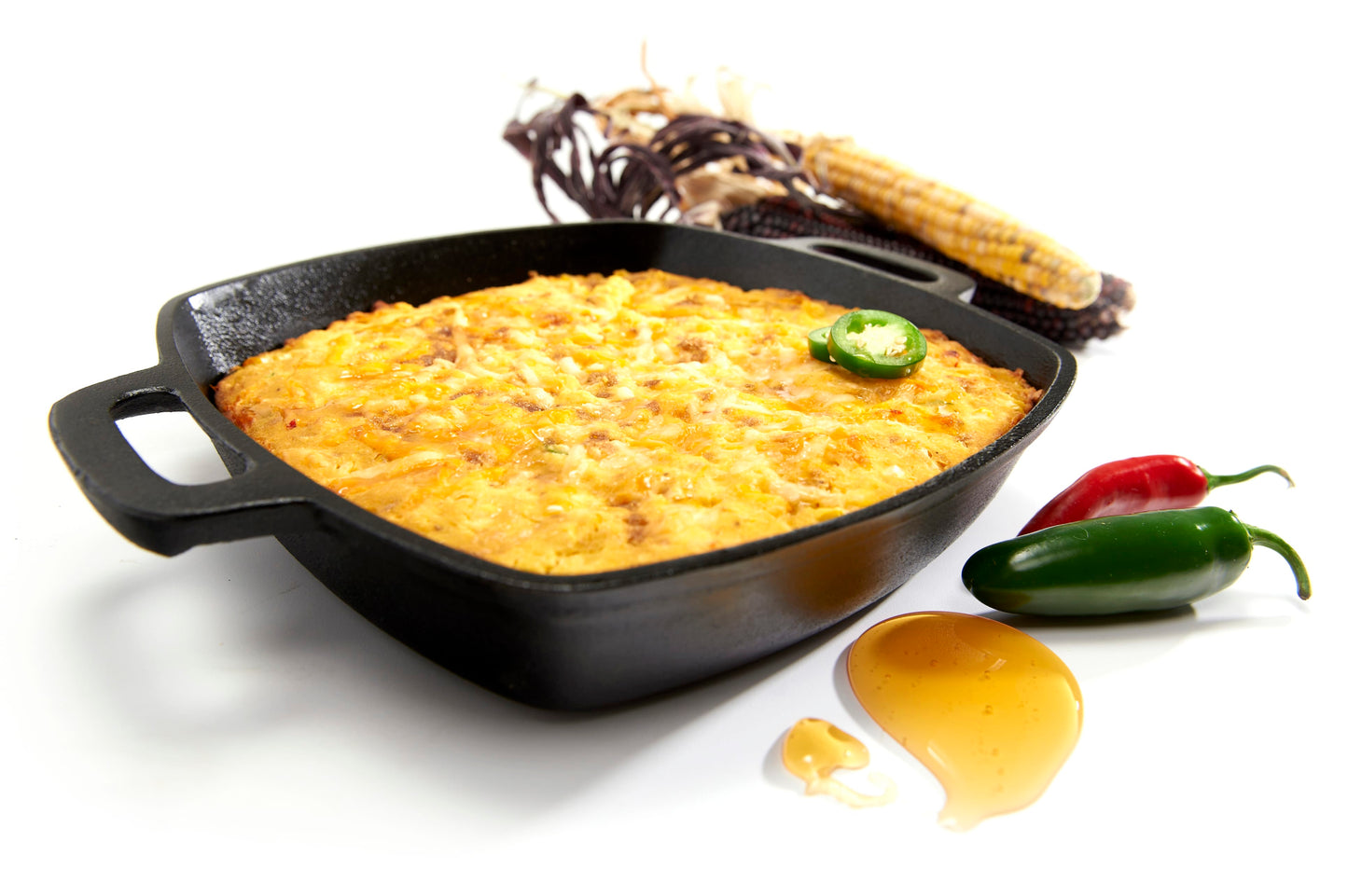 Grill Pro Barbecue Accessories > Tools and Gadgets > Pots and Pans GrillPro Cast Iron Square Pan and Skillet