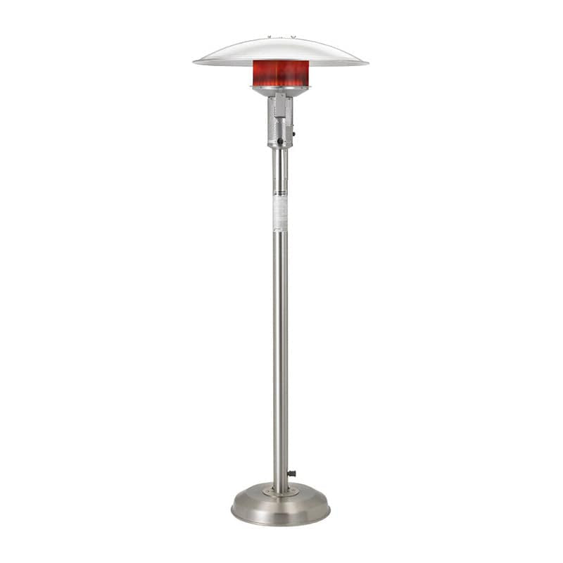 Sunglo Outdoor Living > Heating > Patio Heaters > Freestanding Sunglo A242 Portable Natural Gas Patio Heater - Stainless Steel