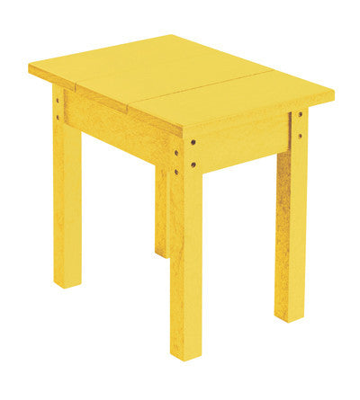 CRP Small Rectangular Table - Yellow
