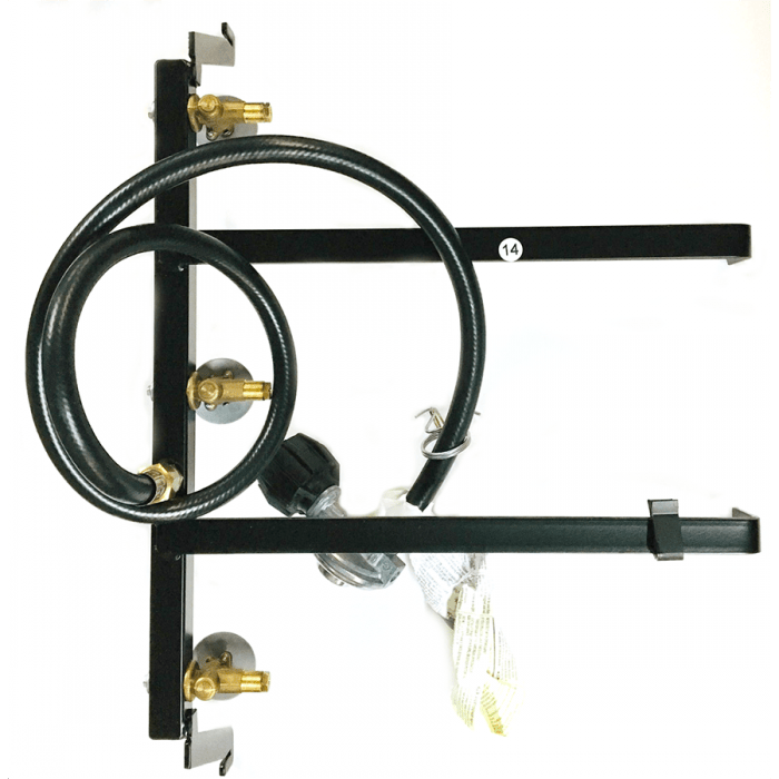 Weber Barbecue Parts Weber 67611 Triple Manifold Propane