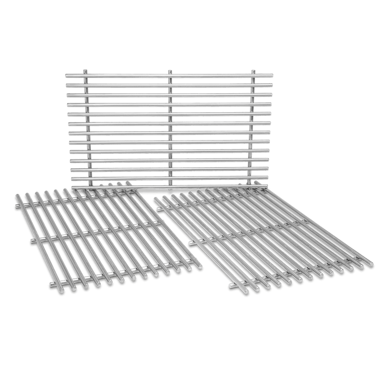 Weber Cooking Grates - Stainless Steel Weber 67551 Cooking Grates - Summit 600 Series (without a smoker box)