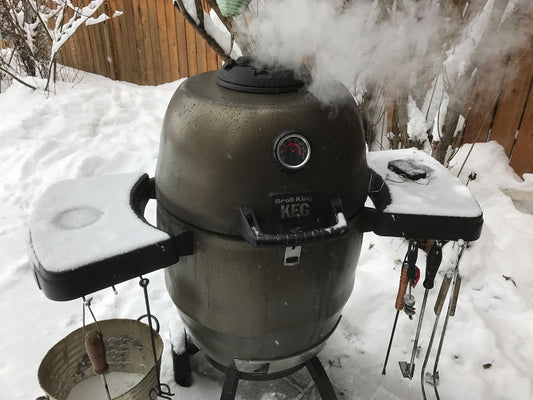 Winter Grilling on the Broil King Keg 4000