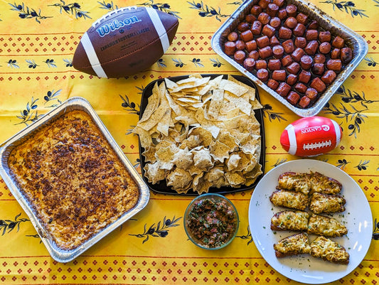 Super Bowl Snack Menu | 4 Recipes Inside
