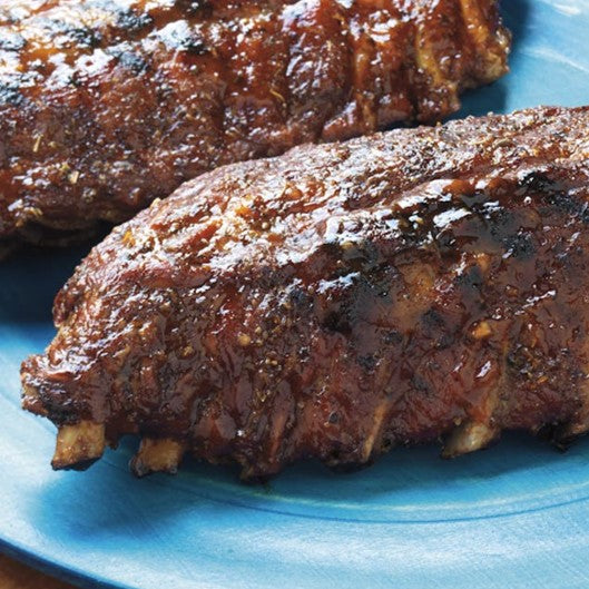 Caribbean Baby Back Ribs with Guava Glaze