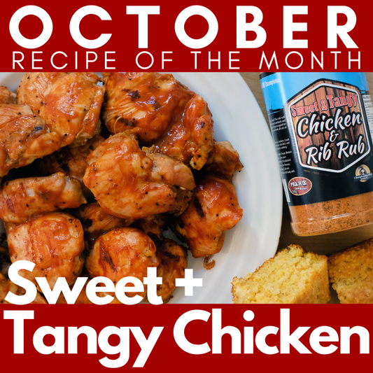 Recipe of the Month: Sweet & Tangy Chicken Thighs with Memphis-Style Sauce (with Bonus Recipe)