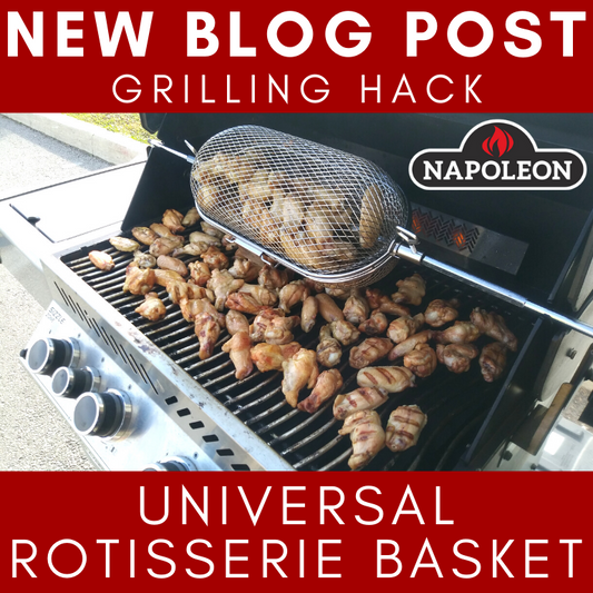 Grilling Hack: Napoleon Universal Rotisserie Basket