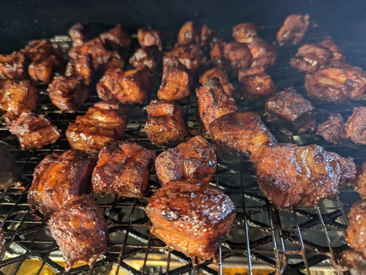Al Pastor Pork Belly Burnt Ends Recipe