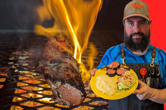 Easter/Passover Dinner Recipe: Rack of Lamb, Smoked Blueberry Lemon Tarts, Pomme Purèe, Grilled Wedge Salad