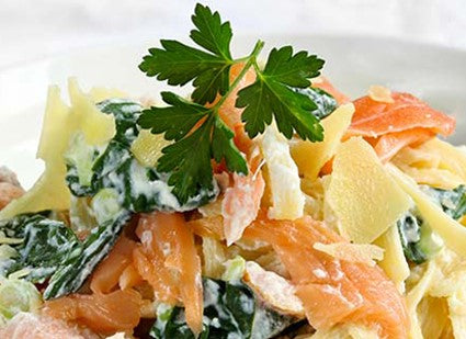 Fettucine With Smoked Salmon & Vodka