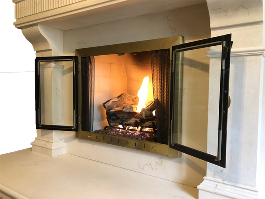 Fireplace Facts: Ceramic vs. Tempered Glass