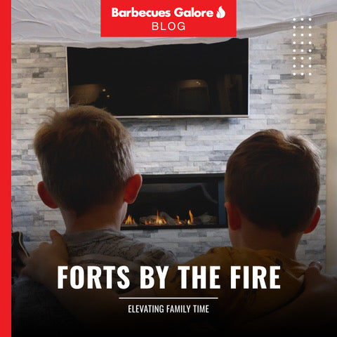 Forts by the Fire: Elevating Family Time with a Valor Fireplace