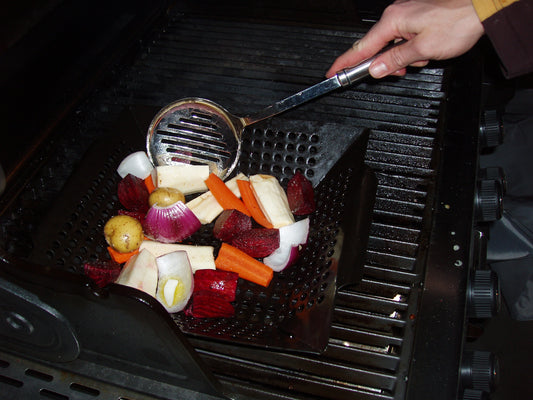 Grilling onion