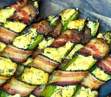 Hatch Chile Brisket Poppers Recipe