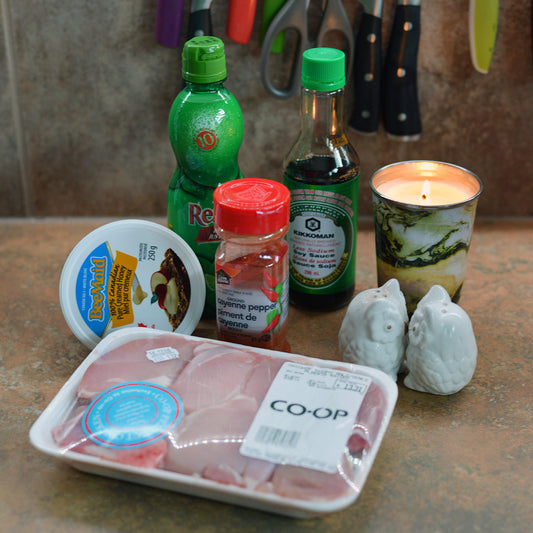 Hot & Sticky Thighs For Two Recipe