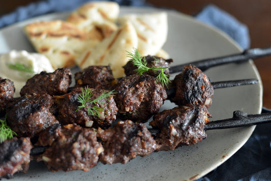 Grilled Lamb Kofta Skewers