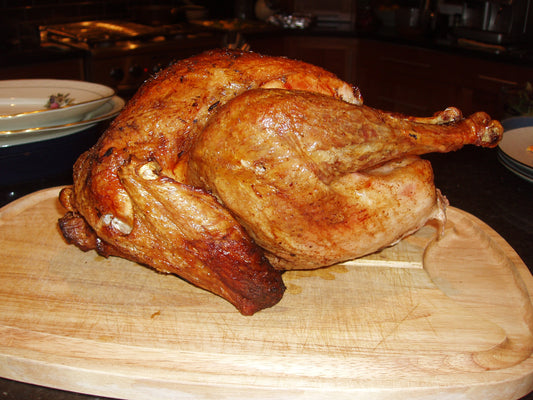 Barbecued turkey 